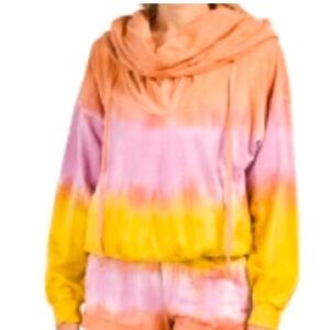 Young fabulous and Broke Tie Dye Piper hoodie NWOT